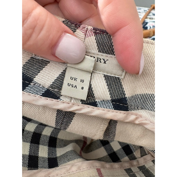 Burberry Vintage Classic Nova Check Crop Pants - Picture 5 of 8